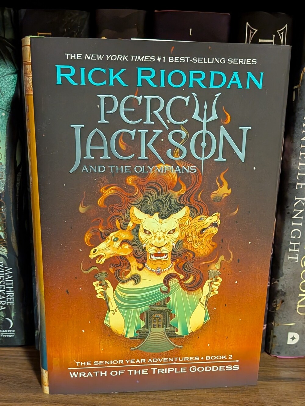 "Percy Jackson: Wrath of the Triple Goddess" By Rick Riordan